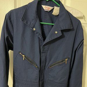 Vintage Walls Master Made Blue Coveralls 42 Short Work Wear Mike Meyers
